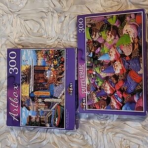 Puzzles 2 Boxes 300pc Puzzle Each